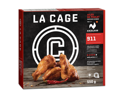 Ailes de poulet La Cage - 911