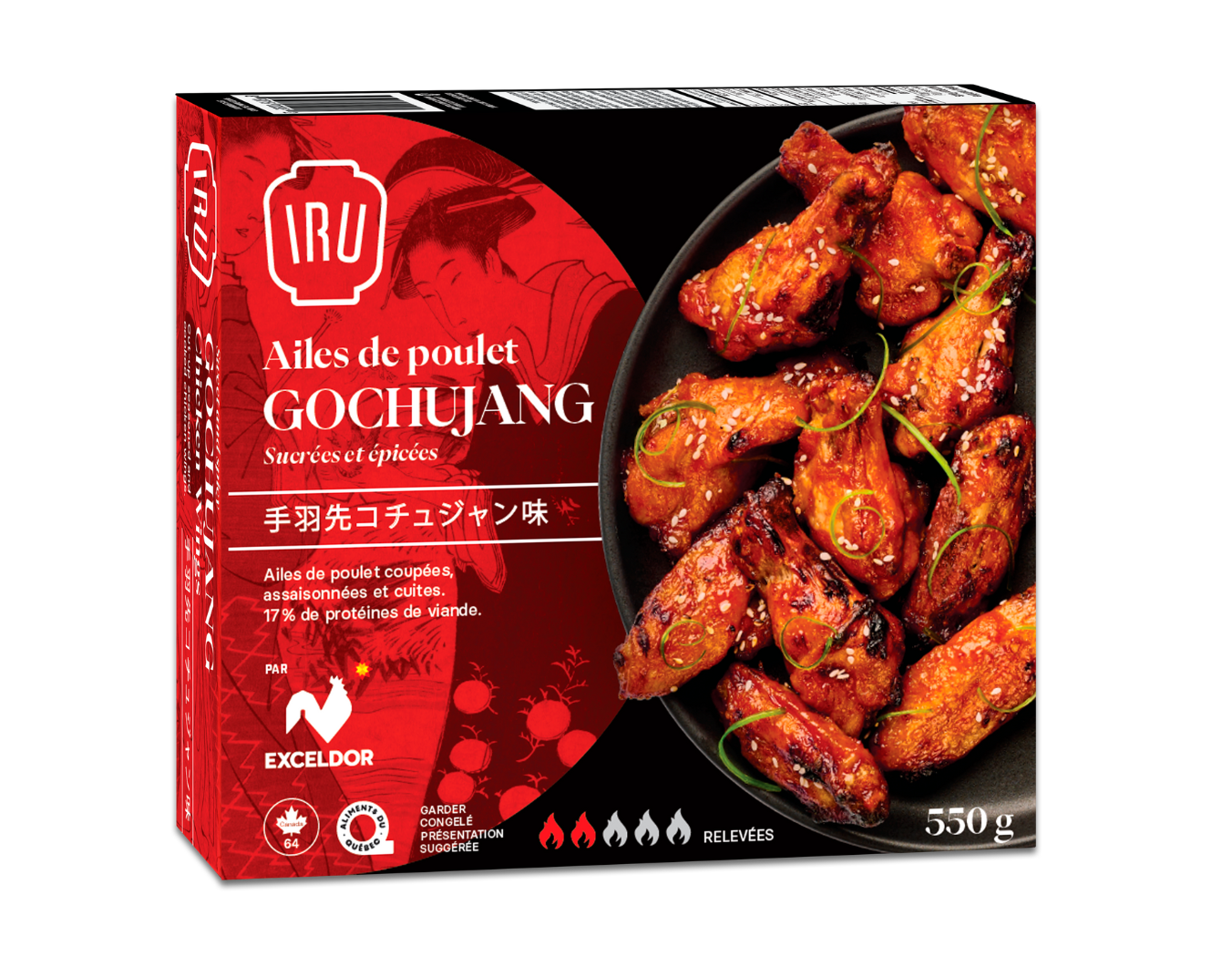  IRU chicken wings Gochujang 4 Kg