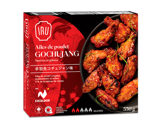 Ailes de poulet IRU,  Gochujang 4 Kg